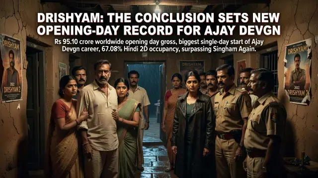 Drishyam: The Conclusion Sets New Opening-Day Record for Ajay Devgn